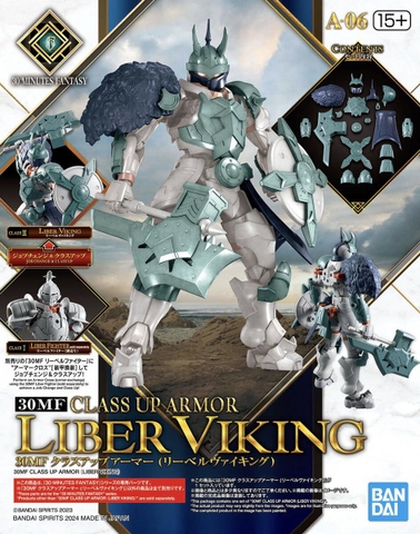 Mô Hình Lắp Ráp 30MF Bộ Phụ Kiện CLASS UP ARMOR (LIBER VIKING) của Bandai Nhật Bản