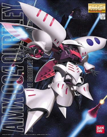 Mô Hình Lắp Ráp Gundam MG 1/100 AMX-004 QUBELEY của Bandai Nhật bản
