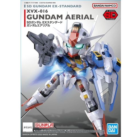 Mô Hình Lắp Ráp Gundam SD GUNDAM EX STANDARD GUNDAM AERIAL của Bandai Nhật bản