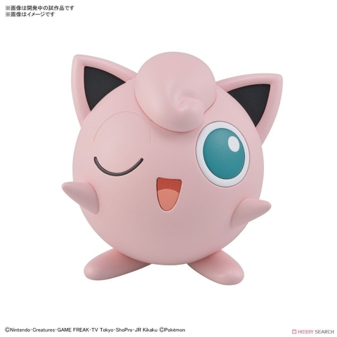 Mô Hình Lắp Ráp Pokemon PLAMO COLLECTION QUICK!! 09 Jigglypuff của Bandai Nhật bản