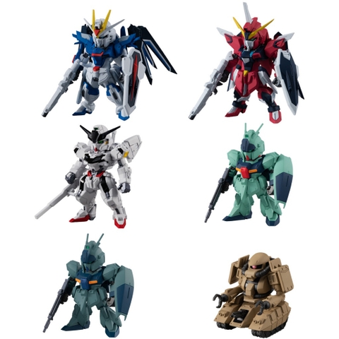 Mô Hình Lắp Ráp Gundam FW Converge 24 [Set of 6] Chính hãng bandai