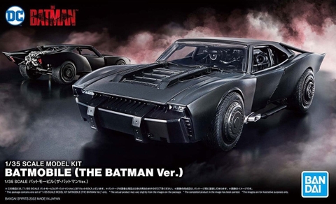 Mô Hình Lắp Ráp 1/35 SCALE MODEL KIT BATMOBILE (THE BATMAN Ver.) của Bandai Nhật Bản