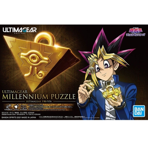 Mô Hình Lắp Ráp Yugi-OH ULTIMAGEAR MILLENNIUM PUZZLE của Bandai nhật Bản