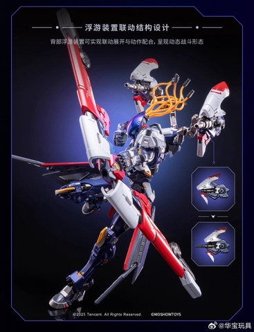 Mô hình Ráp Sẵn MetalBuild 1/100 Yorn Hậu Nghệ (Vương Giả Vinh Diệu) của Moshow Toys