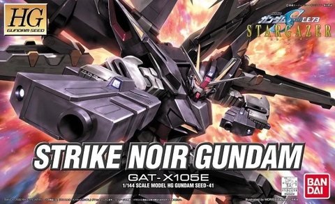 Mô Hình Lắp Ráp Gundam HG SEED 1/44 STRIKE NOIR GUNDAM của Bandai Nhật Bản