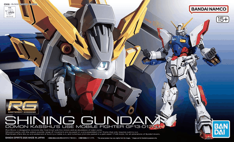 Mô Hình Lắp Ráp Gundam RG 1/144 SHINING GUNDAM cảu Bandai Nhật Bản
