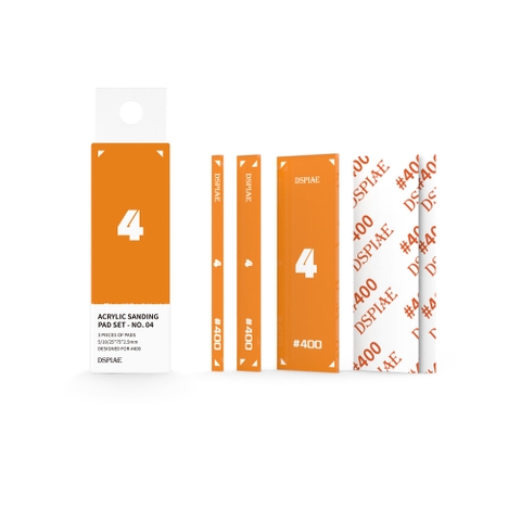 Dụng Cụ Dspiae Bộ chà nhám nhiều màu Acrylic Sanding PT-SP04 PT-SP08 PT-SP10 PT-SP12 PT-SP15