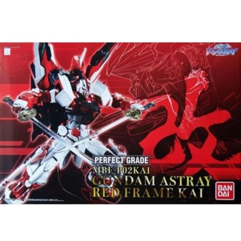Mô Hình Lắp Ráp Gundam PG 1/60 GUNDAM ASTRAY RED FRAME KAI của Bandai Nhật Bản