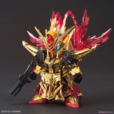 Mô Hình Lắp Ráp Gundam SD SANGOKU SOKETSUDEN Zhou Yu AKATSUKI của Bandai Nhật Bản