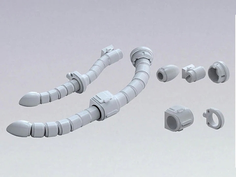 Mô hình lắp ráp Gundam Phụ kiện  BUILDERS PARTS HD 1/144 MS PIPE01 Của Bandai nhật