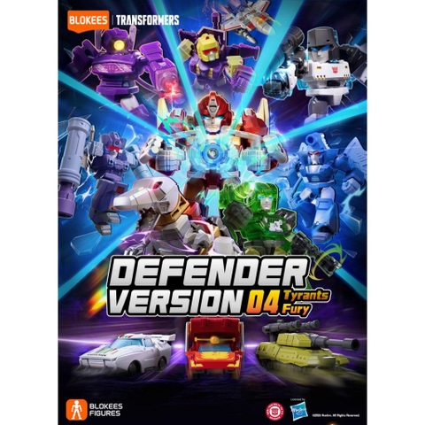 MÔ HÌNH HỘP MÙ Transformers-DV04 Tyrants Fury - Blokees- ET38