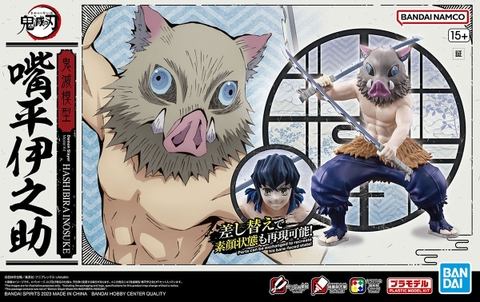 Mô Hình Lắp Ráp Demon Slayer – Hashibira Inosuke Chính Hãng Bandai (Cao 16cm)