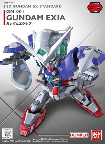 Mô Hình Lắp Ráp SD EX Standard GUNDAM EXIA của Bandai Nhật Bản