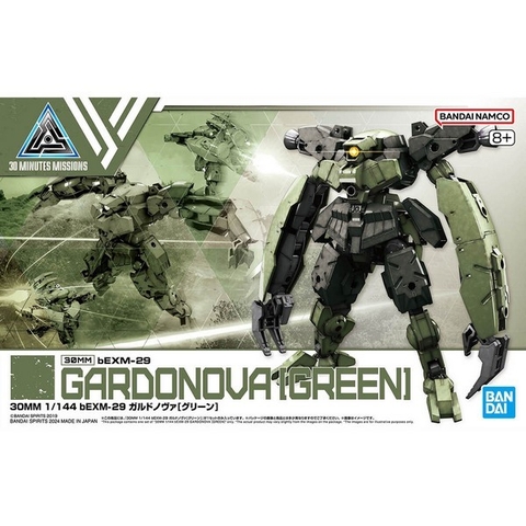 Mô Hình Lắp Ráp 30MM 1/144 bEXM-29 GARDONOVA [GREEN] Chính Hãng Bandai