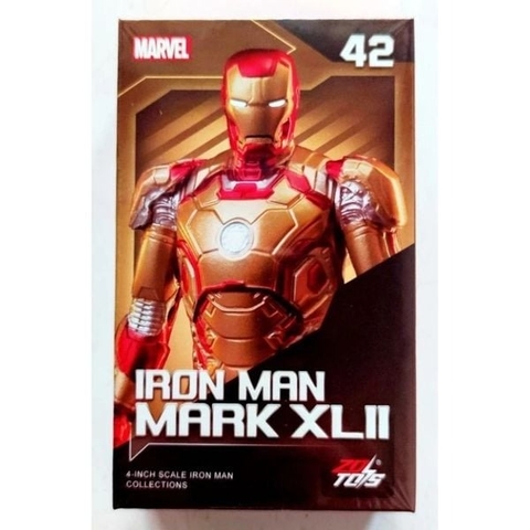Mô hình Ráp Sẵn Marvel - Iron Man Mark XLII MK42 (4 Inch) - ZD Toys - ZM25