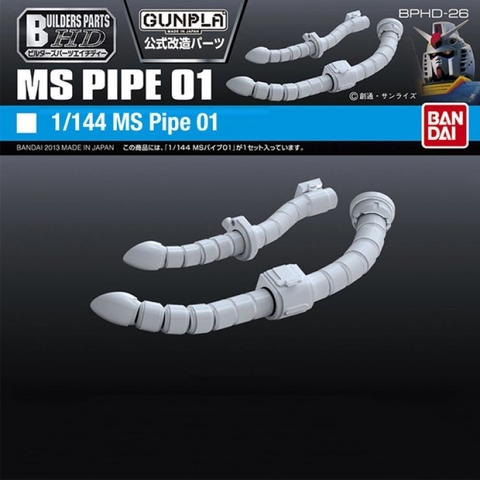 Mô hình lắp ráp Gundam Phụ kiện  BUILDERS PARTS HD 1/144 MS PIPE01 Của Bandai nhật