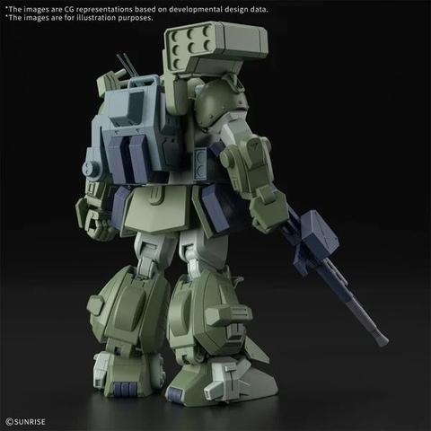 Mô Hình Lắp Ráp Gundam HG SCOPE DOG TURBO CUSTOM của Bandai Nhật bản