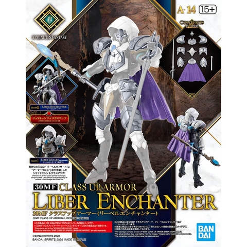 Mô Hình Lắp Ráp 30MF Phụ Kiện Class Up Armor - Liber Enchanter của Bandai Nhật Bản