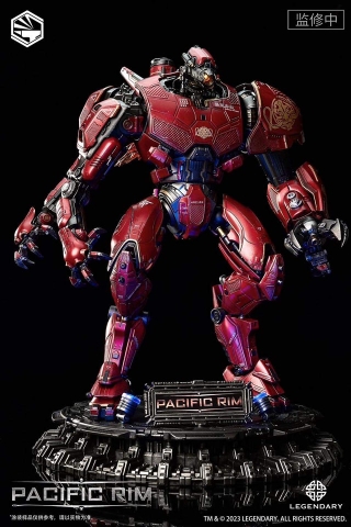 Mô Hình Ráp Sẵn Action DieCast Figure Heavy Mecha - Crimson Typhoon (Jaeger) - Pacific Rim
