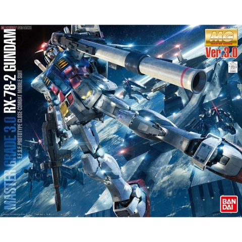 Mô hình lắp ráp MG 1/100 VER 3.0 RX-78-2 GUNDAM Chính Hãng BANDAI