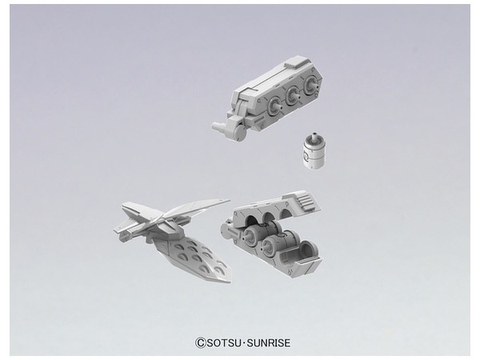 Mô Hình Lắp Ráp Gundam Bộ Phụ Kiện BUILDERS PARTS HD 1/144 MS FUNNEL 01 của Bandai Nhật Bản