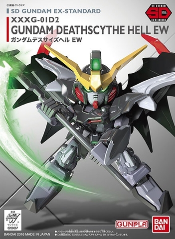 Mô Hình Lắp Ráp Gundam SD GUNDAM EX-STANDARD GUNDAM DEATHSCYTHE HELL EW của Bandai Nhật Bản