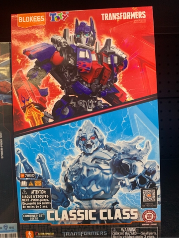 Transformers - CC - EX Optimus Prime & Megatron - Blokees