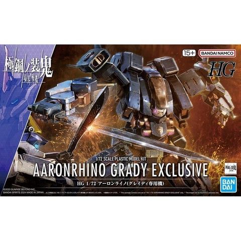 Mô Hình Lắp Ráp HG 1/72 MAILeS Aaronrhino Grady Exclusive Chính hãng bandai