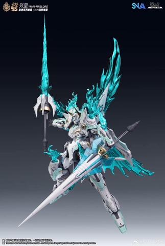 Mô Hình Lắp Ráp MG 1/100 YR-04 FIRE LORD (F.P.A.A) của SNAA (tặng kèm base, decal nước và bonus)