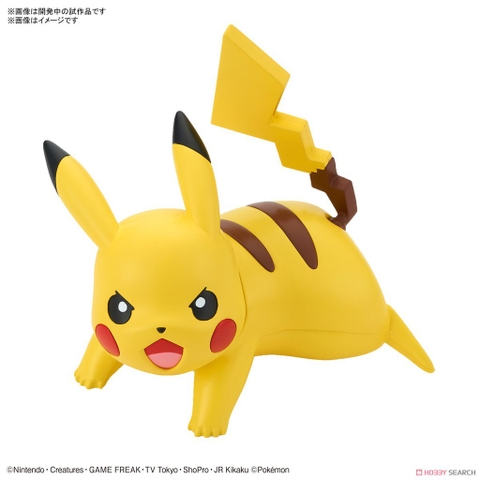 Mô hình lắp ráp Pokemon Collection Quick!! 03 Pikachu (Battle Pose) của Bandai