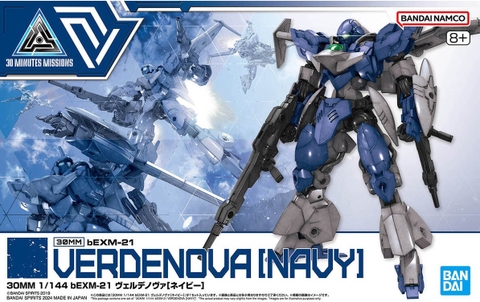 Mô hình Lắp Ráp 30MM 64 bEXM-21 Verdenova [Navy] 1/144 của  Bandai Nhật