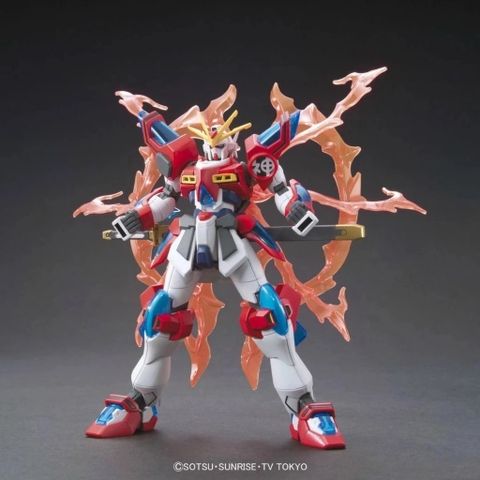 Mô hình Lắp Ráp Gundam HGBF 1/144 HG Kamiki Burning Gundam của Bandai Nhật Bản