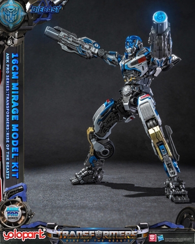 Mô Hình Lắp Ráp Transformers: Rise of the Beasts – 16cm Mirage – AMK PRO Series của YOLOPARK