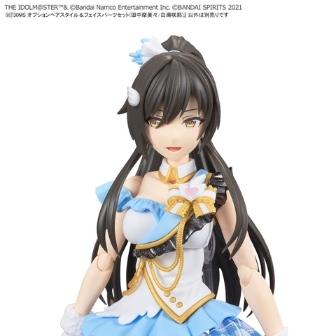 Mô Hình Lắp Ráp 30MS Phụ kiện OPTION HAIR STYLE & FACE PARTS SET (MAMIMI TANAKA/SAKUYA SHIRASE) của Bandai