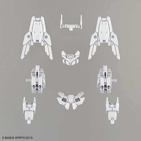 Mô Hình Lắp Ráp 30MM Phụ kiện Option Armor - Commander - Cielnova - Exclusive - White của Bandai