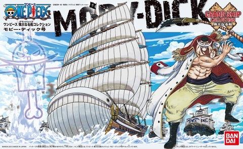 Mô Hình Lắp Ráp ONE PIECE - GRAND SHIP COLLECTION - MOBY DICK của Bandai Nhật Bản