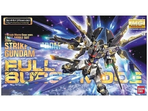 Mô Hình Lắp Ráp Gundam MG 1/100 STRIKE FREEDOM GUNDAM FULL BURST MODE của Bandai Nhật Bản