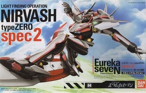 Mô Hình Lắp Ráp Gundam HG EUREKA SEVEN NIRVASH SPEC 2 của Bandai Nhật Bản