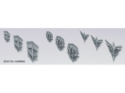 Mô Hình Láp Ráp Gundam Builders Parts HD MS Emblem Relief 01 của Bandai Nhật bản