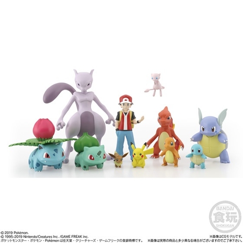 Mô hình Pokemon Scale World 1/20 Vùng Kanto 1 Kanto region Chính hãng Bandai