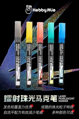 Dụng Cụ Hobby Mio P01~05 - BÚT MÀU SƠN MODEL MARKER LASER PEARLESCENT