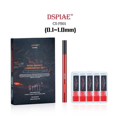 DỤNG CỤ DSPIAE - CS-PB01 - BỘ CHISEL GỒM CÁN VÀ 5 MŨI CHISEL