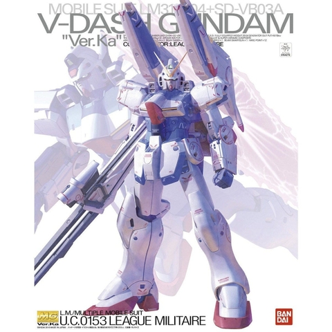 Mô Hình Lắp Ráp Gundam MG 1/100 V DASH GUNDAM Ver.ka của Bandai Nhật Bản