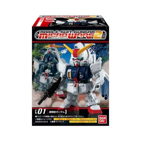 Mô Hình Lắp Ráp Gundam Mô Hình Mobile Suit Gundam Micro Wars Vol 2