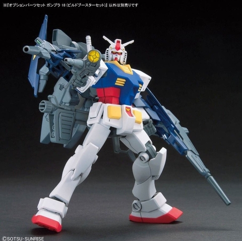 Mô Hình Lắp Ráp Phụ Kiện OPTION PARTS SET GUNPLA 18 - BUILD BOOSTER SET của Bandai Nhật Bản