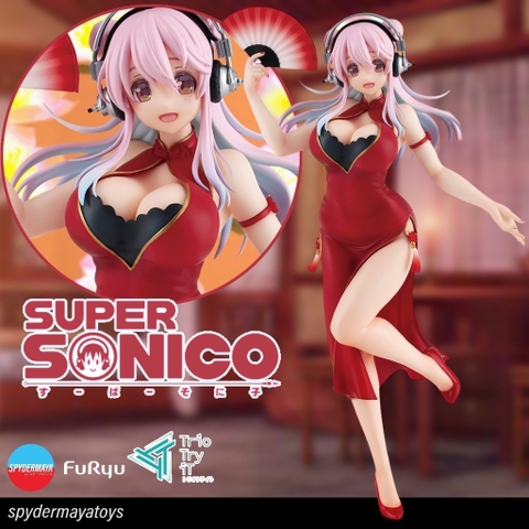 Mô Hình Super Sonico China Dress ver -Trio-Try-iT - SoniComi Figure Chính Hãng (FuRyu)