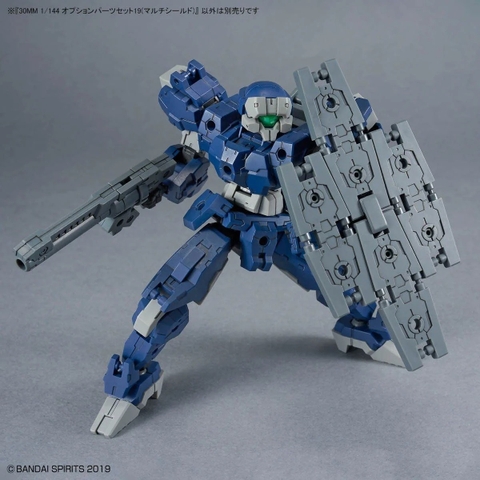 Mô Hình Lắp Ráp Bộ Phụ Kiện 30MM 1/144 OPTION PARTS SET 19 (MULTI SHIELD) của Bandai Nhật Bản