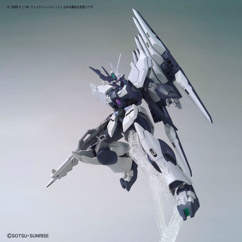 Mô Hình Lắp Ráp Gundam Bộ phụ Kiện HGBD:R 1/144 FAKE ν UNIT của Bandai Nhật Bản