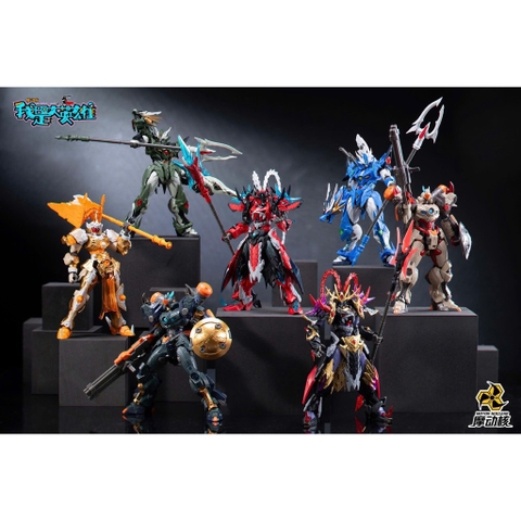 MÔ HÌNH LẮP RÁP BLIND BOX 1/144 I AM GREAT HERO MNH-A của MOTOR NUCLEAR