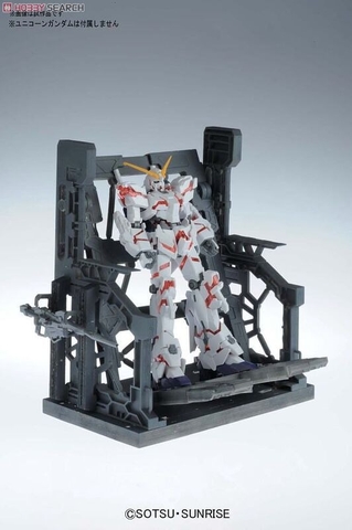 Đế Trưng Bay BUILDERS PARTS SYSTEM BASE 01 - GUNDAM của Bandai Nhật bản
